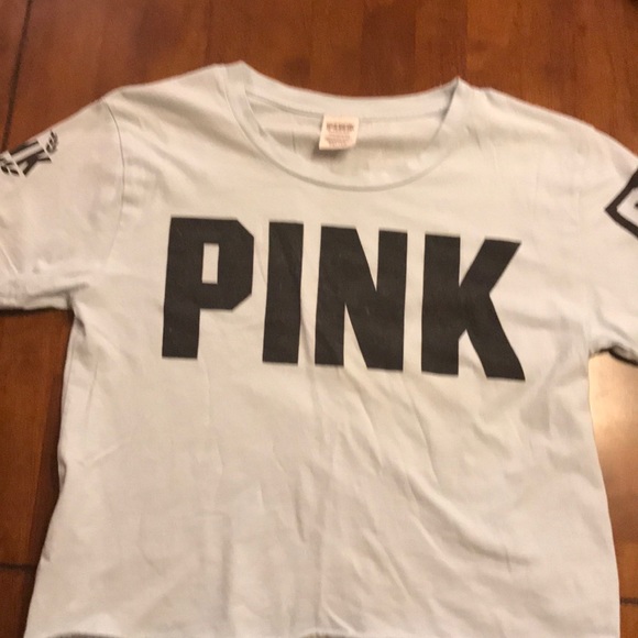 Pink cropped tee shirt - Picture 5 of 5